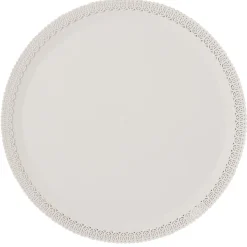 Plateau de présentation rond blanc Ø32 cm^Gifi Hot