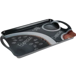 Plateau design Café avec poignées^Gifi Clearance