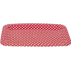 Plateau en plastique à motif pois^Gifi Clearance