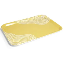 Plateau mélaminé jaune 45,2x31,4x2cm^Gifi