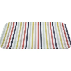 Plateau mélamine motif bayadère multicolore^Gifi Clearance