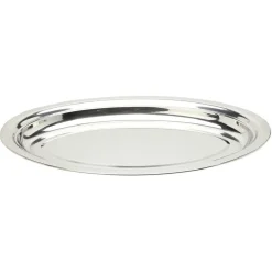 Plateau ovale argenté^Gifi Hot