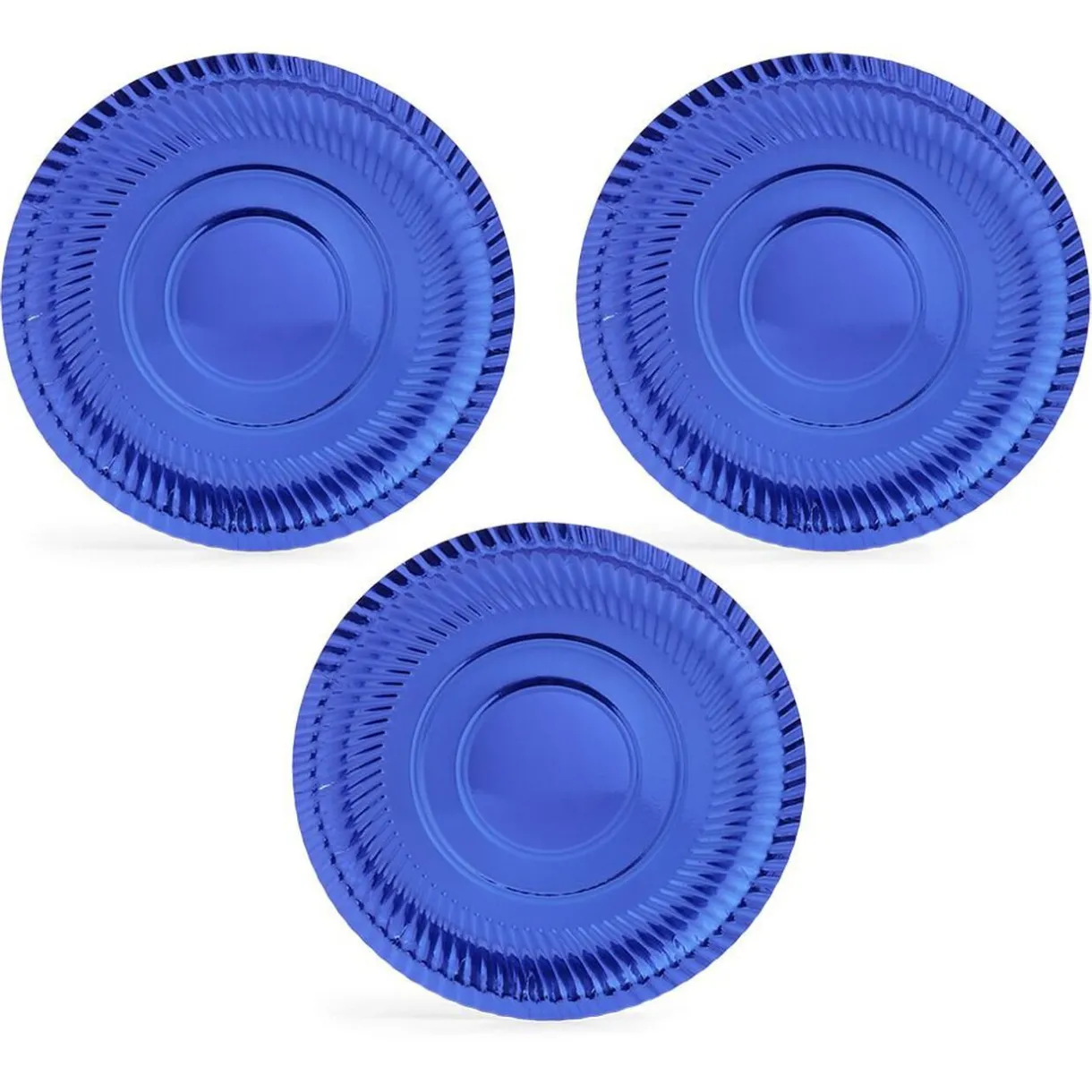 Plateau présentation carton bleu métallisé x3^Gifi Sale