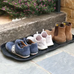 Nettoyage Et Entretien|Gifi Plateau range chaussures noir