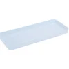 Sale Gifi Plateau rectangulaire bleu plastique 26x11xH2cm