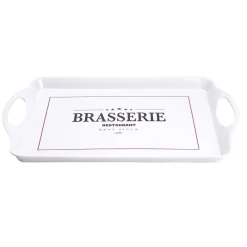 Plateau rectangulaire brasserie restaurant blanc 34x50,5cm^Gifi Sale
