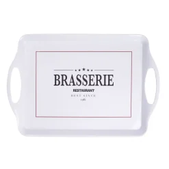 Plateau rectangulaire brasserie restaurant blanc 34x50,5cm^Gifi Sale