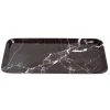 Plateau rectangulaire mélaminé effet marbre gris et blanc 19x30cm^Gifi Sale