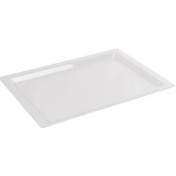 Plateau rectangulaire plastique réutilisable transparent x3^Gifi Clearance