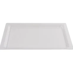 Plateau rectangulaire plastique réutilisable transparent x3^Gifi Clearance
