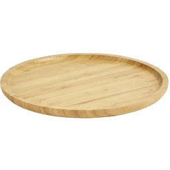 Plateau rond bambou naturel^Gifi