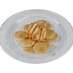 Plateau rond blanc luxe^Gifi Online