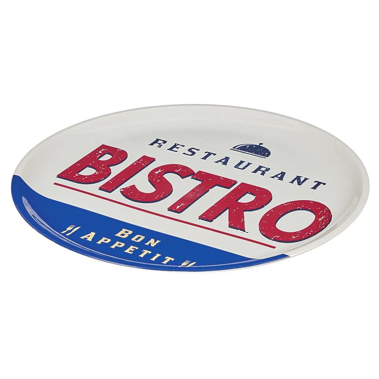 Plateau rond style vintage^Gifi Hot