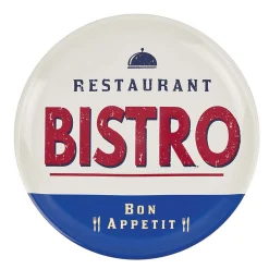 Plateau rond style vintage^Gifi Hot