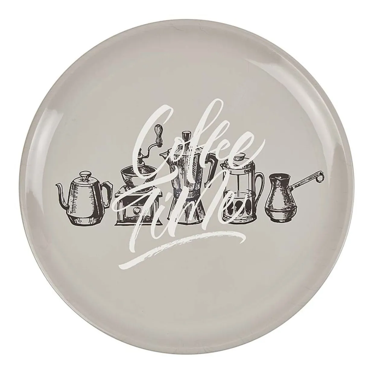 Plateau rond style vintage^Gifi Hot