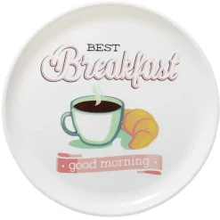 Plateau rond style vintage Ø34,5 cm^Gifi Discount