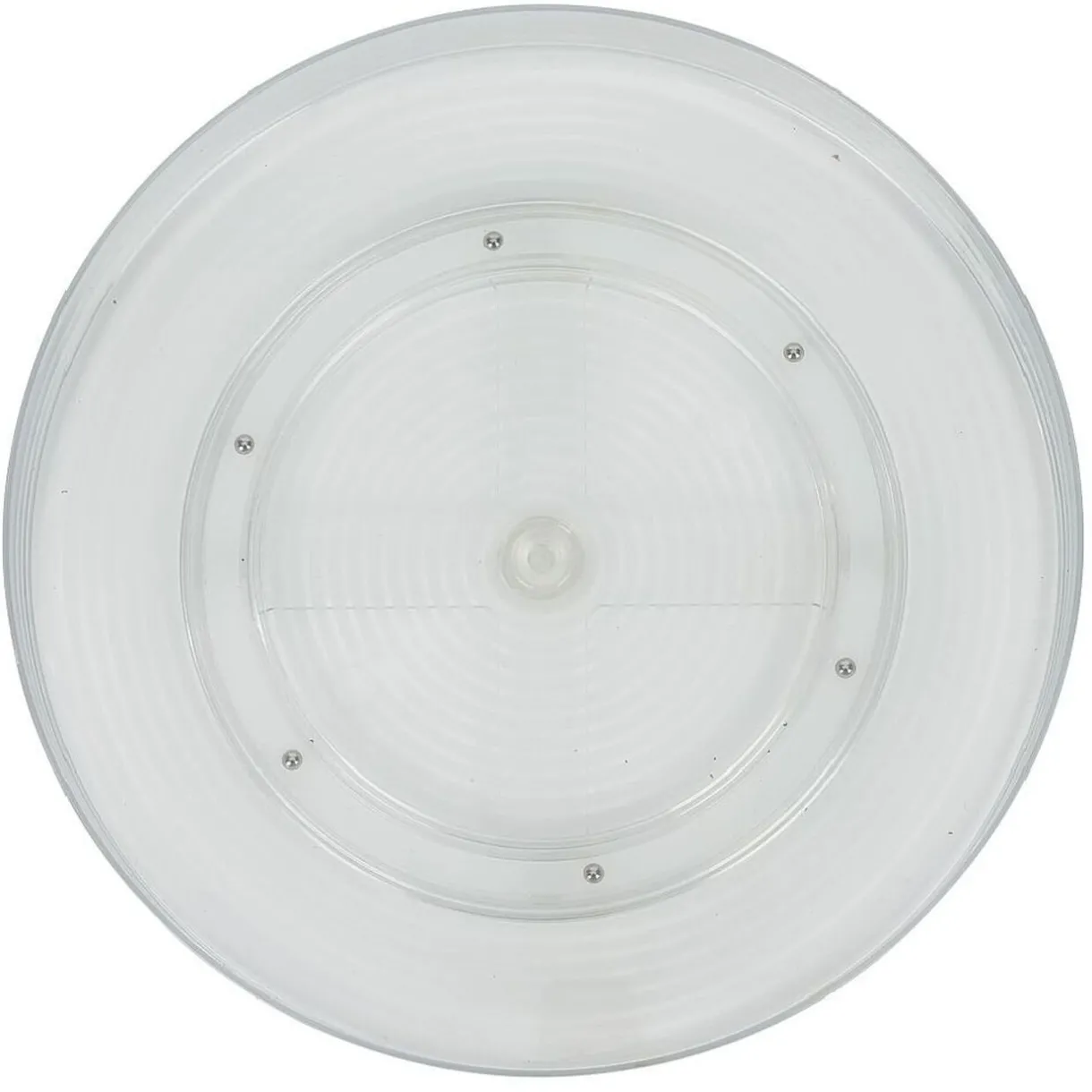 Plateau rotatif en plastique transparent - Ø29,4xH4cm^Gifi Best