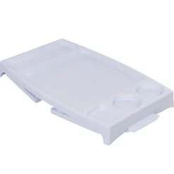 Plateau sur pied plastique pliable blanc^Gifi Hot