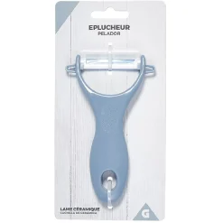 Éplucheur bleu lame céramique^Gifi Best