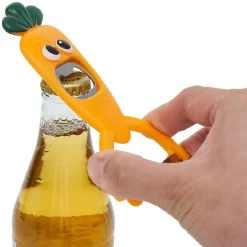 Éplucheur décapsuleur forme carotte orange L13,5cm^Gifi Online