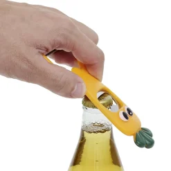 Éplucheur décapsuleur forme carotte orange L13,5cm^Gifi Online