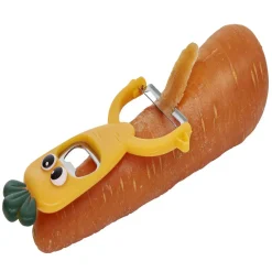 Éplucheur décapsuleur forme carotte orange L13,5cm^Gifi Online