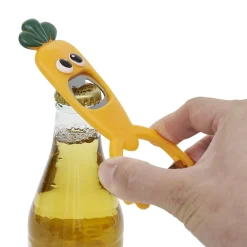 Éplucheur décapsuleur forme carotte orange L13,5cm^Gifi Online