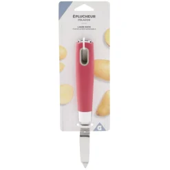 Éplucheur manche rouge^Gifi New