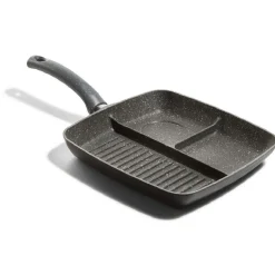 Poêle à brunch 3 compartiments^Gifi