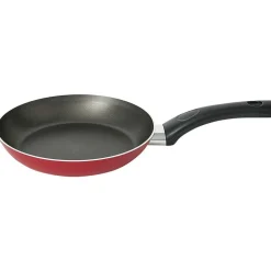 Poêle aluminium noir et rouge Ø20cm^Gifi Discount