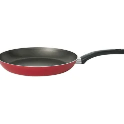 Poêle aluminium noir et rouge Ø28cm^Gifi Discount