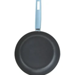 Poêle aluminium noire et bleu^Gifi Online