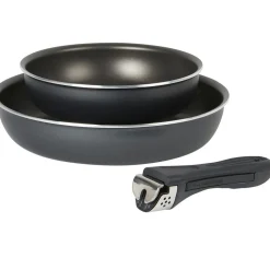 Poêle anti adhérente grise x2^Gifi Clearance