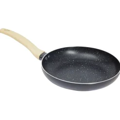 Poêle antiadhérente poignée soft touch beige et noir Ø28cm^Gifi Outlet