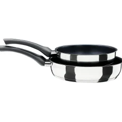 Poêle en inox x 2^Gifi New