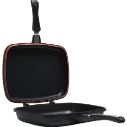 Poêle grill double face^Gifi Online