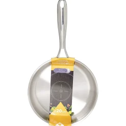 Poêle inox gris Ø20cm^Gifi Hot