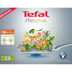 Poêle tefal Preserve en céramique avec indicateur thermo-spot ø 24 cm^Gifi New