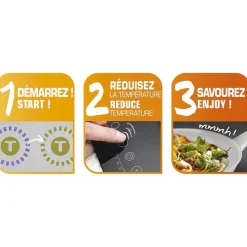 Poêle tefal Preserve en céramique avec indicateur thermo-spot ø 24 cm^Gifi New