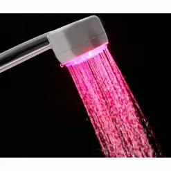 Online Gifi Pommeau de douche à LED 3 couleurs