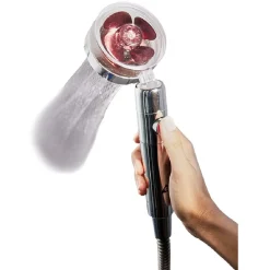 Clearance Gifi Pommeau de douche bouton start/stop tête inclinable et pivotante