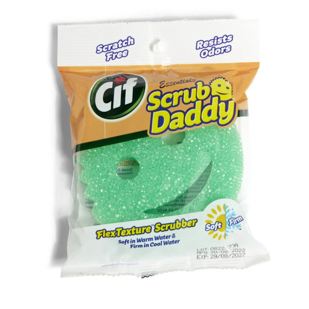 Nettoyage Et Entretien|Gifi Éponge Cif Scrub Daddy vert
