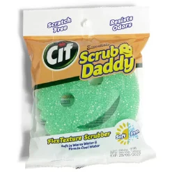 Nettoyage Et Entretien|Gifi Éponge Cif Scrub Daddy vert