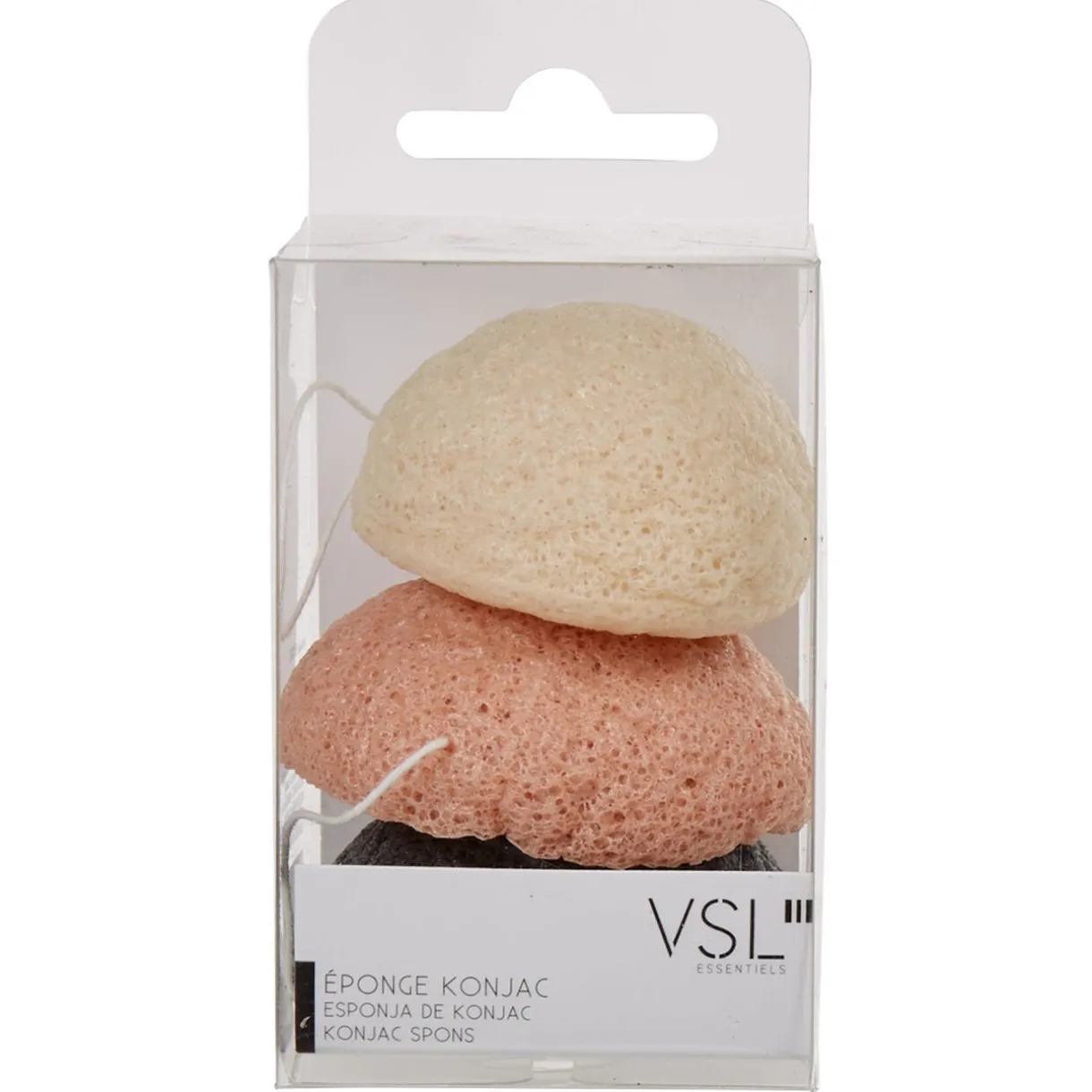 Outlet Gifi Éponge konjac pour le visage x3