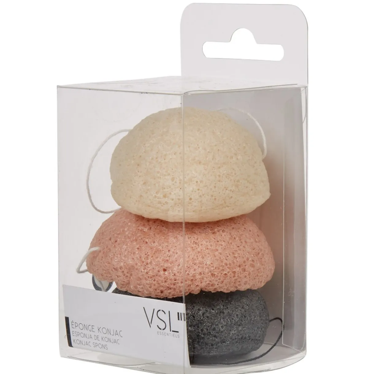 Outlet Gifi Éponge konjac pour le visage x3