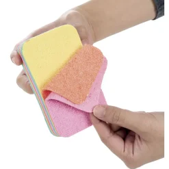 Nettoyage Et Entretien|Gifi Éponge microfibre à 12 couches 12x7cm