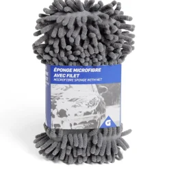 Nettoyage Et Entretien|Gifi Éponge nettoyante voiture microfibre avec filet spéciale finition
