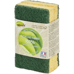 Nettoyage Et Entretien|Gifi Éponge végétale grattante Nicols x2