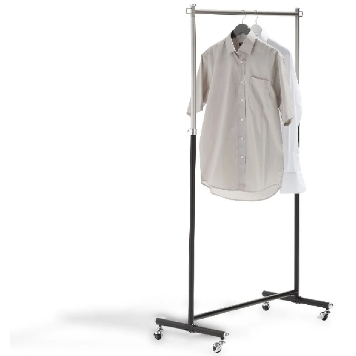 Rangement|Gifi Portant à vêtements noir sur roulettes