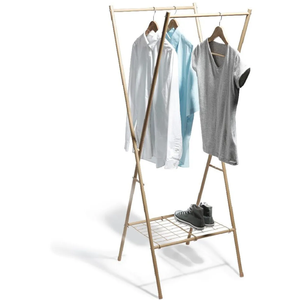 Rangement|Gifi Portant double imitation bois